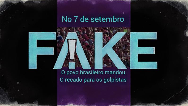 Vídeo de multidão em Brasília não é ato contra anistia no 7 de Setembro (Foto: Reprodução)