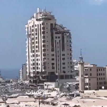 Israel destrói edifício em Gaza e intensifica operações contra infraestrutura do Hamas