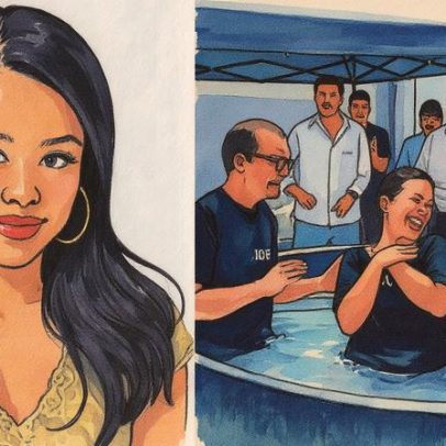 Cierra Ramirez celebra batismo e considera decisão como a melhor da sua vida