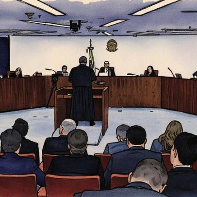 Líder da oposição e deputados acompanham julgamento de esquema golpista no STF
