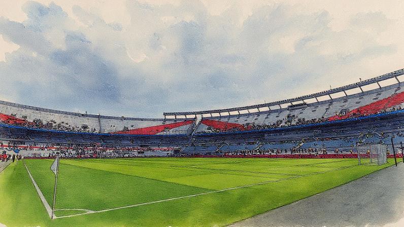 Estádio Monumental em Buenos Aires será o local do jogo entre Argentina e Venezuela nesta quinta-feira, 4 (Foto: Reprodução)