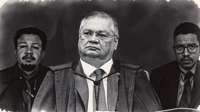 Flávio Dino se prepara para votar no julgamento de Bolsonaro no STF (Foto: Reprodução)