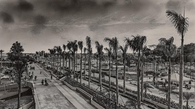 Parque da Cidade, em Belém, onde serão instaladas a Blue Zone e a Green Zone da COP30 (Foto: Reprodução)
