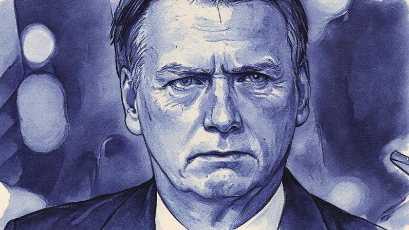 Jair Bolsonaro, ex-presidente da República, é retratado como réu em um processo relacionado a uma trama golpista (Foto: Reprodução)
