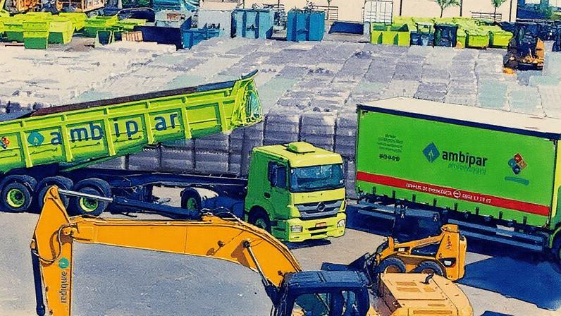 Ambipar é uma das principais empresas do Brasil na gestão de resíduos, enfrentando desconfiança de investidores (Foto: Reprodução)