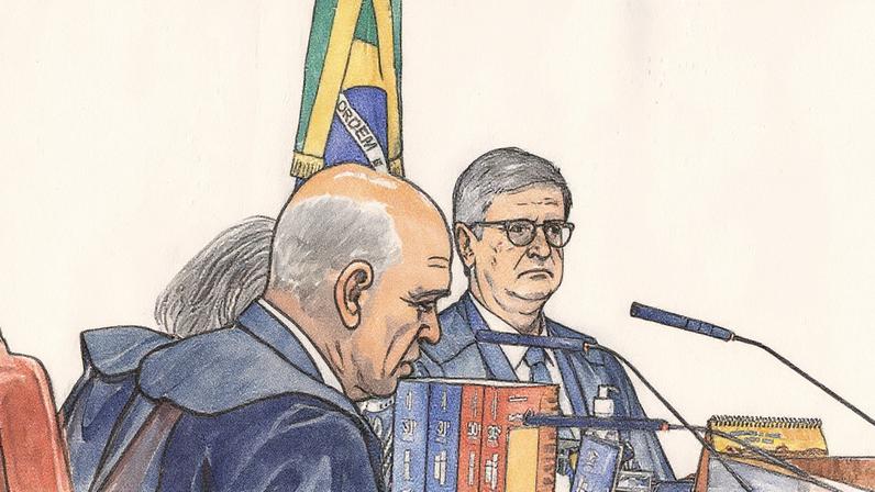Ministro Alexandre de Moraes, relator da ação penal no STF (Foto: Reprodução)