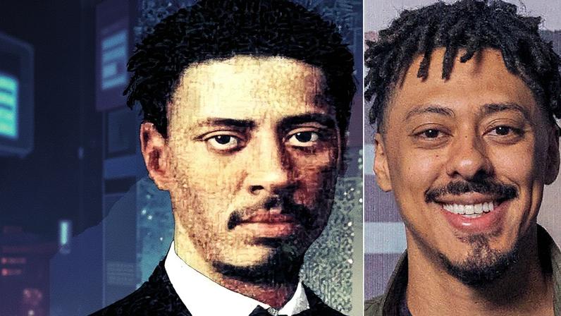 André Rebouças e Luis Navarro em uma imagem (Foto: Reprodução)