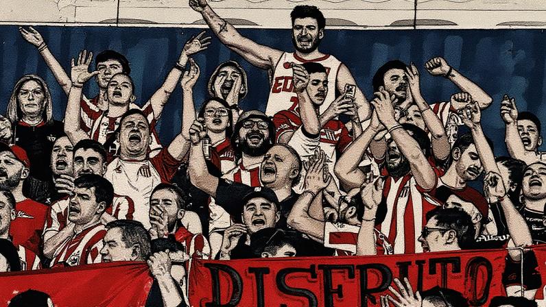 Torcedores do Estudiantes (Foto: Daniel DUARTE / AFP)