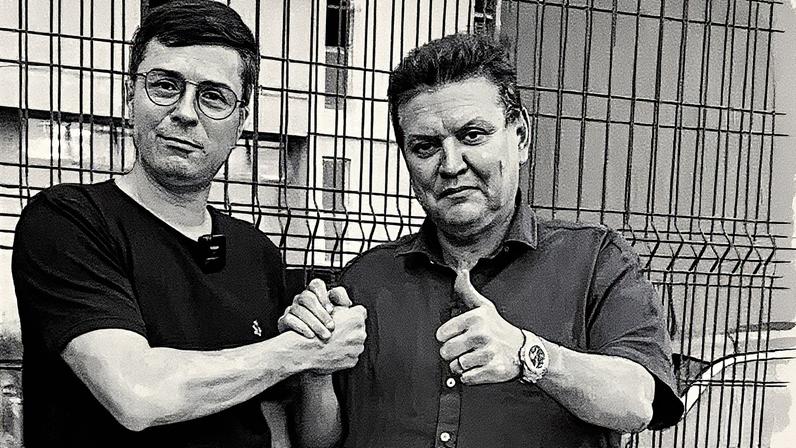 Euclério Sampaio e Rafael Monteiro. Foto: Reprodução/Instagram