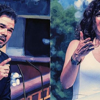Rufián critica Ayuso em resposta a declarações feitas na presença de Feijóo