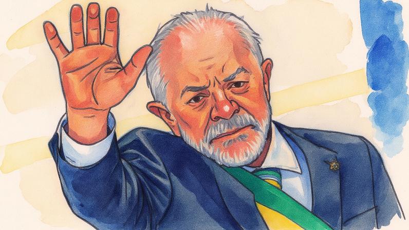 Presidente Lula participa do desfile de 7 de setembro (Foto: Reprodução)