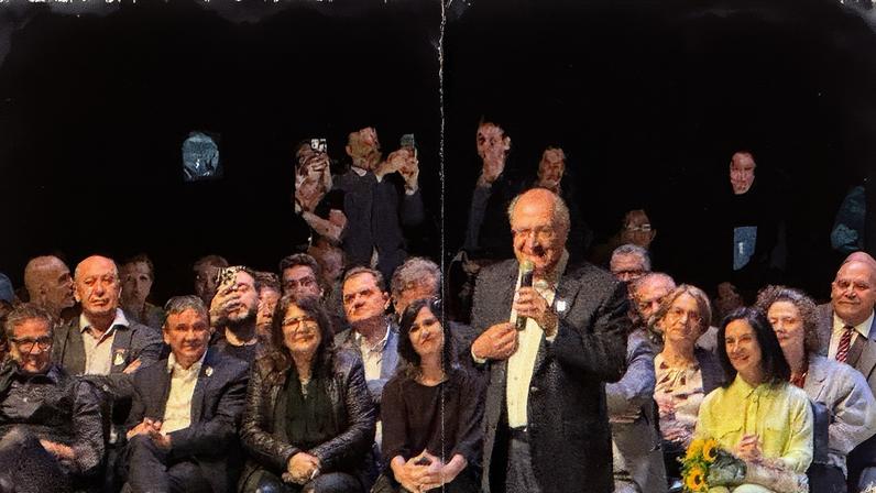 Geraldo Alckmin participa de ato pela democracia (Foto: Reprodução)