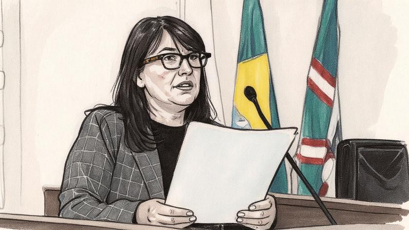 Professora Angela, primeira vereadora do PSOL em Curitiba, corre risco de ter seu mandato cassado (Foto: Reprodução)