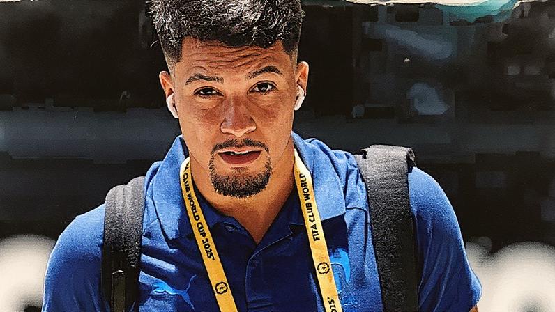 Marcos Leonardo se prepara para a partida pelo Al Hilal no Mundial de Clubes (Foto: Reprodução)