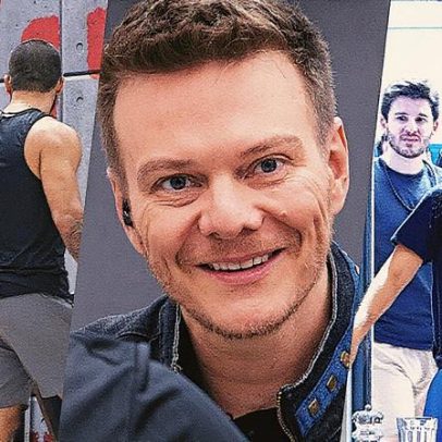 Michel Teló visita CT do top 10 do 'Estrela da Casa' e encanta participantes