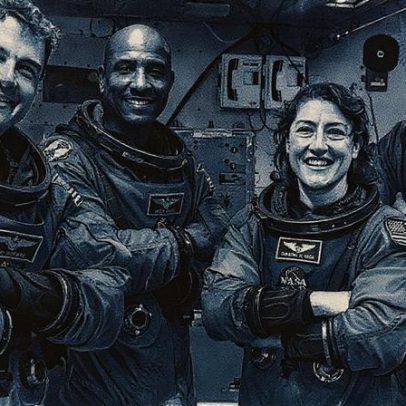 Astronautas diversos da missão Artemis 2 vão explorar a Lua em fevereiro