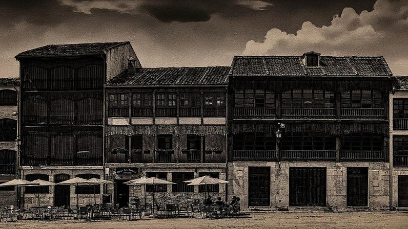 Praça do Coso, em Peñafiel, Valladolid (Foto: Reprodução)