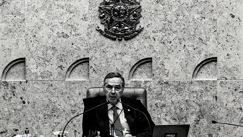 Presidente do STF, Luis Roberto Barroso, em evento (Foto: Reprodução)