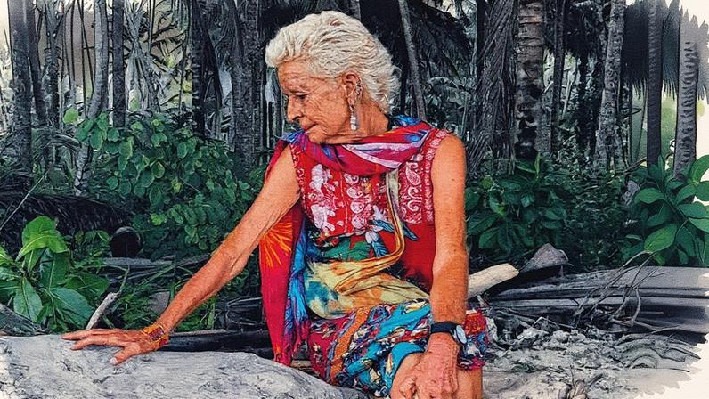 Matilde Muñoz em uma imagem cedida por suas amigas (Foto: Reprodução)