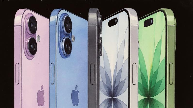 Novos iPhones 17 em exibição (Foto: Reprodução)