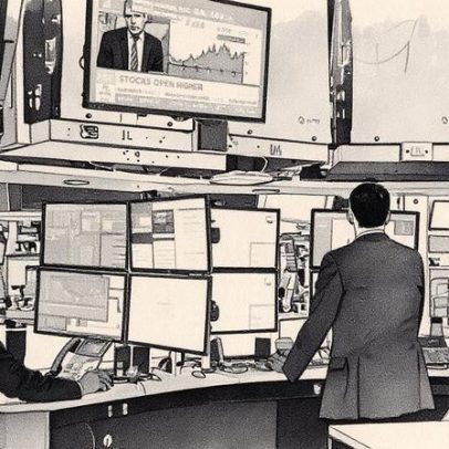 Futuros dos EUA avançam com alta de Alibaba e Micron após alerta de Powell sobre juros