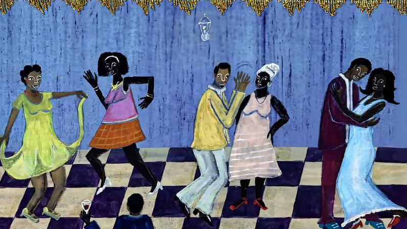 Ilustração de Larissa de Souza para a nova edição da obra 'Terpsícore', de Machado de Assis (Foto: Reprodução)