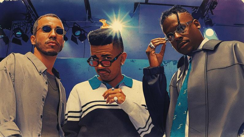 Grupo musical Os Garotin posando para a foto (Foto: Reprodução)