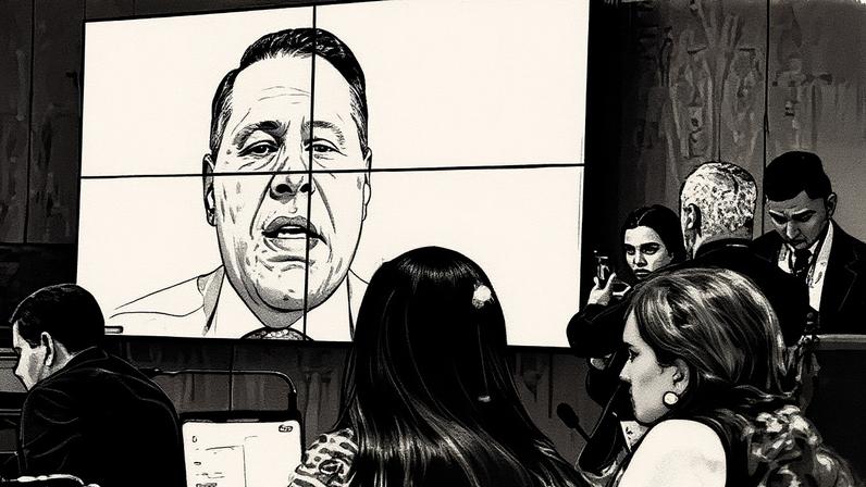 Comissão de Segurança Pública realiza audiência pública interativa para discutir relatório investigativo sobre prisões em massa, com pronunciamento de Eduardo Tagliaferro via videoconferência (Foto: Reprodução)