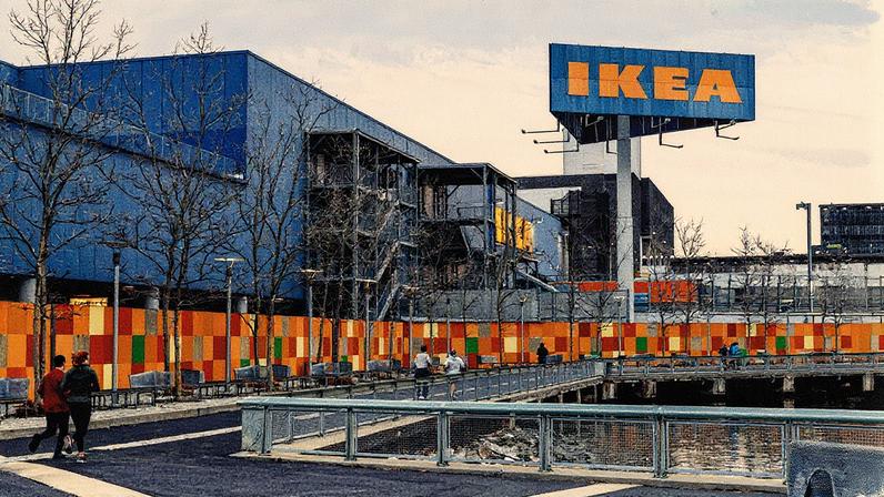 Loja da Ikea em Nova York (Foto: Reprodução)