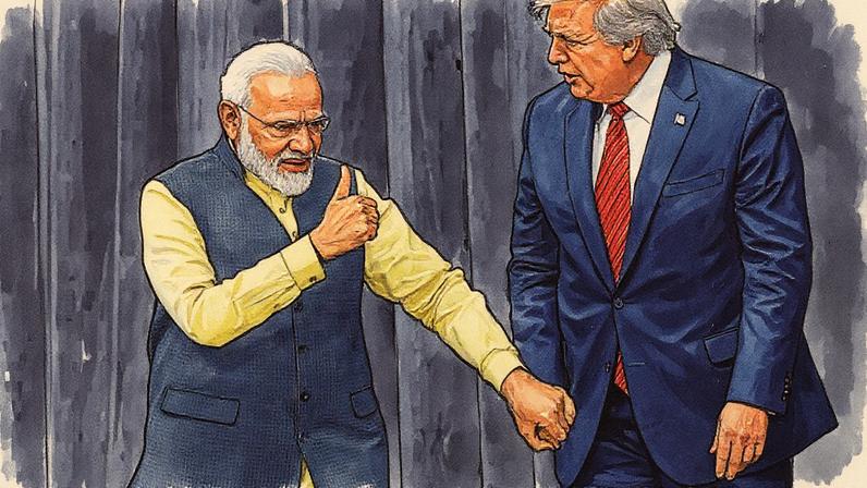 Presidente dos EUA, Donald Trump, e Primeiro-Ministro da Índia, Narendra Modi, participam do evento "Howdy, Modi!" no NRG Stadium em Houston, Texas (Foto: Reprodução)
