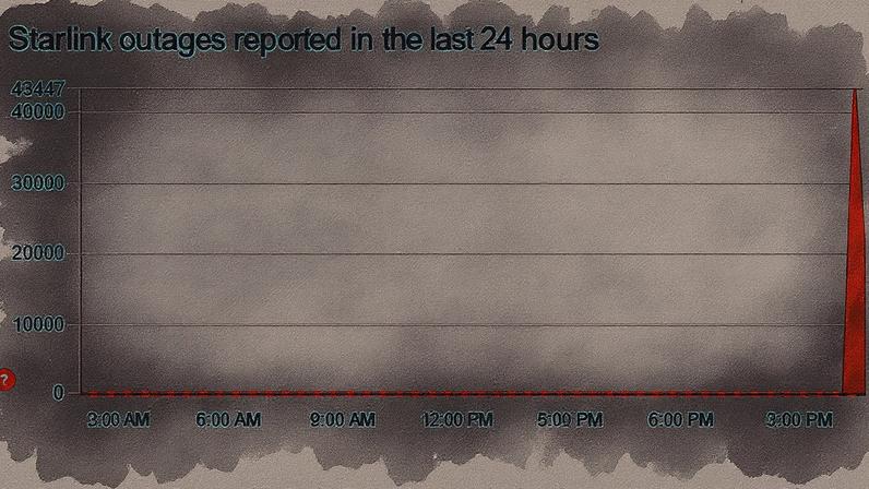 Usuários reportam problemas com a Starlink nos Estados Unidos e no Brasil (Foto: Reprodução)