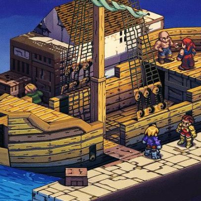 "Onde esteve Final Fantasy Tactics toda a minha vida?"