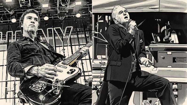 Johnny Marr and Morrissey are both playing Smiths songs on tour. Sacha Lecca for Rolling Stone; Marilla Sicilia/Archivio Marilla Sicilia/Mondadori Portfolio/Getty Images