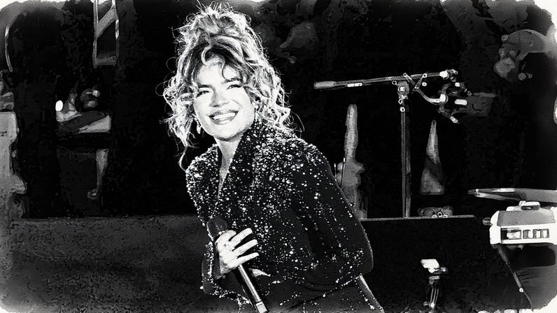 Karol G performing during the Grace for the World event in Vatican City’s St. Peter’s Square on Sept. 13