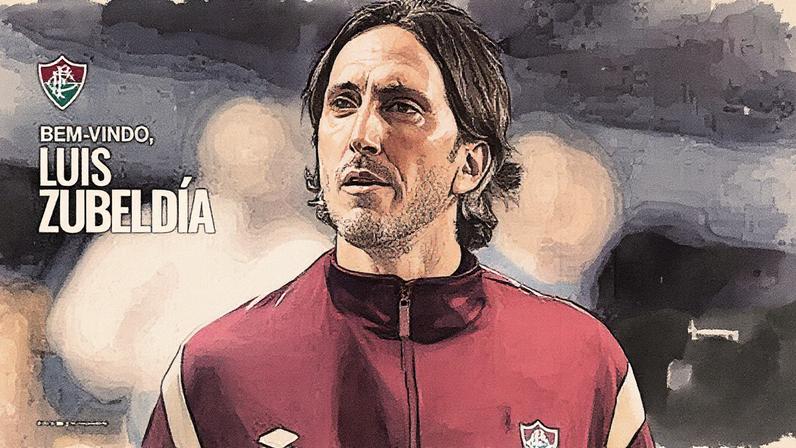 Luis Zubeldía assinou contrato até o fim de 2026 com o Fluminense • Divulgação/Fluminense