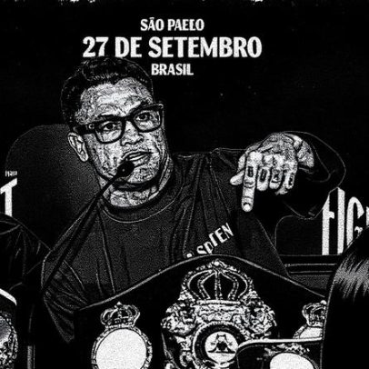 Wanderlei e Popó discutem sobre pesagem no Spaten Fight Night