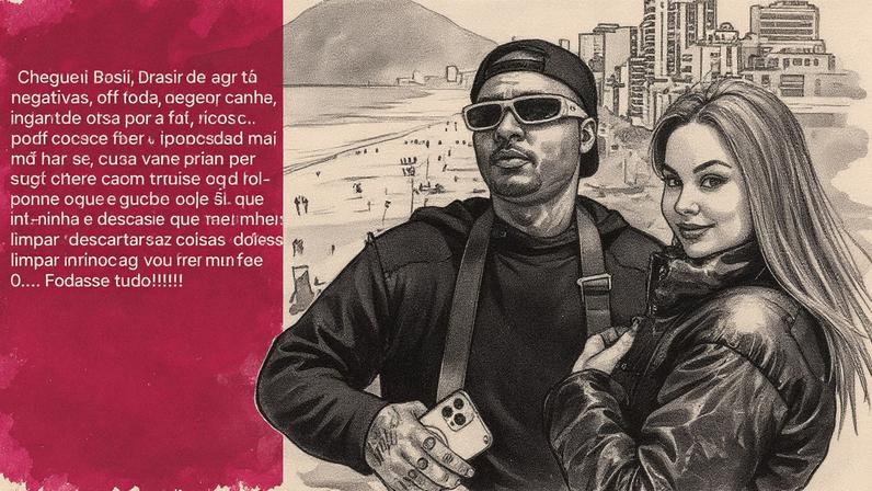 Orochi se afasta das redes e 'energias negativas' após reencontro com ex, Lara Jucá — Foto: Reprodução/ Instagram