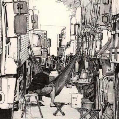 Jornada cansativa e solidão afetam saúde mental de caminhoneiros