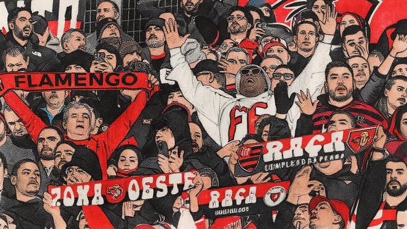 Flamengo está na semifinal da Libertadores (Foto: Luis Robayo / AFP)