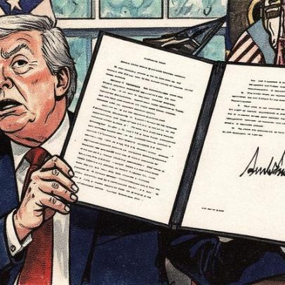 Trump assina decreto e avalia venda do TikTok em 14 bilhões de dólares