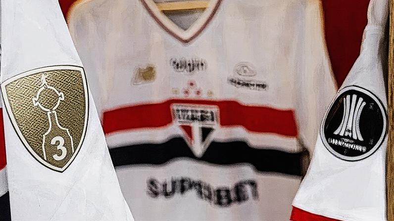 Vestiário do São Paulo para o jogo contra a LDU, pelas quartas da Libertadores • Rubens Chiri/São Paulo FC
