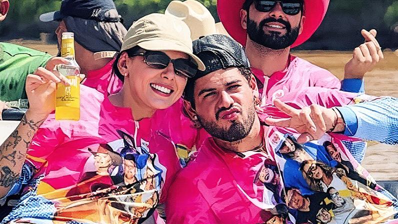 Ana Castela e ZÉ Felipe estão viajando para pescar com a família do cantor