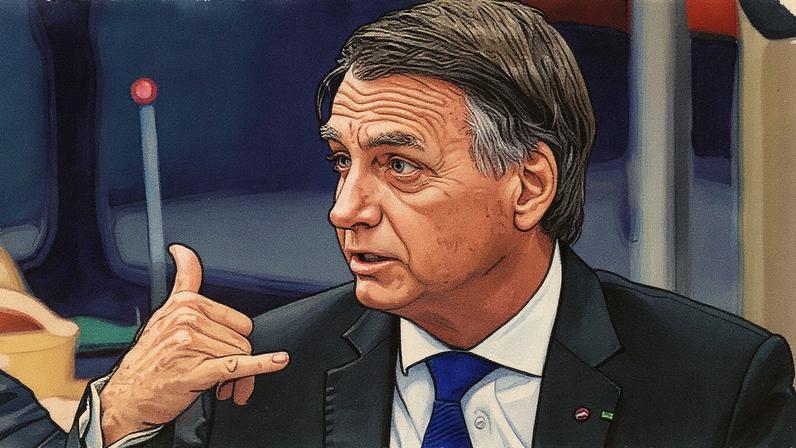 Moraes libera entrevista de Bolsonaro em podcast e pede manifestação da defesa