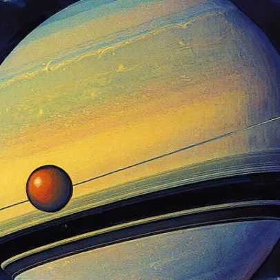 Lua de Saturno é apontada como potencial lar para vida em nova pesquisa