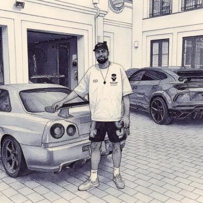 Goleiro do Chelsea exibe frota de carros avaliada em 6 milhões de reais