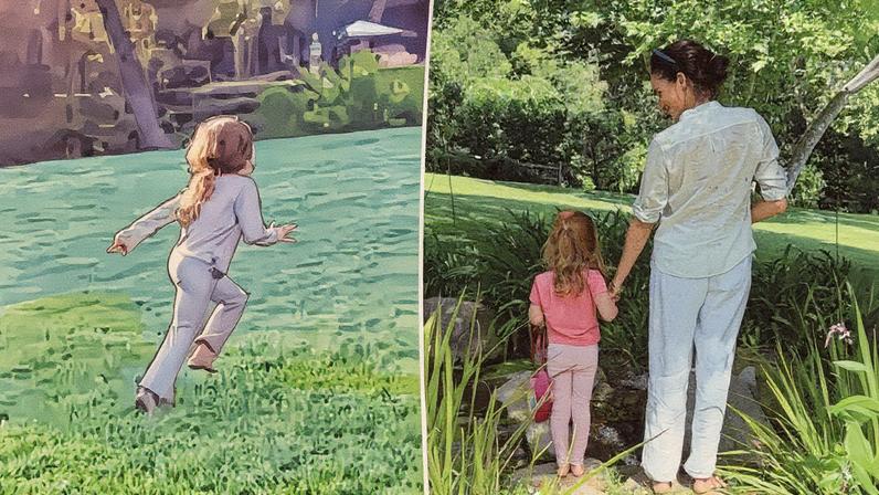 Meghan Markle shared never-before-seen images of daughter Lilibet on Saturday. Instagram/@meghan