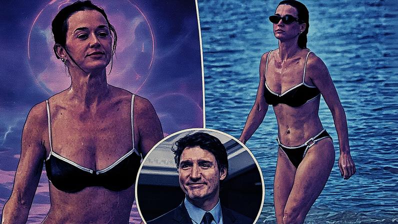 Katy Perry, seen here in Miami in August, was photographed making out with Justin Trudeau in photos published by Daily Mail. BACKGRID