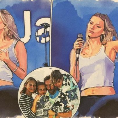 Apple, filha de Gwyneth Paltrow e Chris Martin, faz estreia de canto surpresa