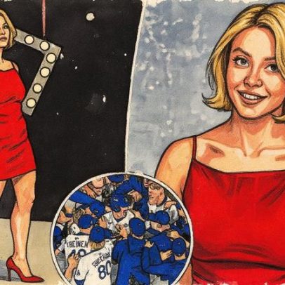 Sydney Sweeney provoca furor entre fãs da Série Mundial com entrada na transmissão antes do Jogo 4