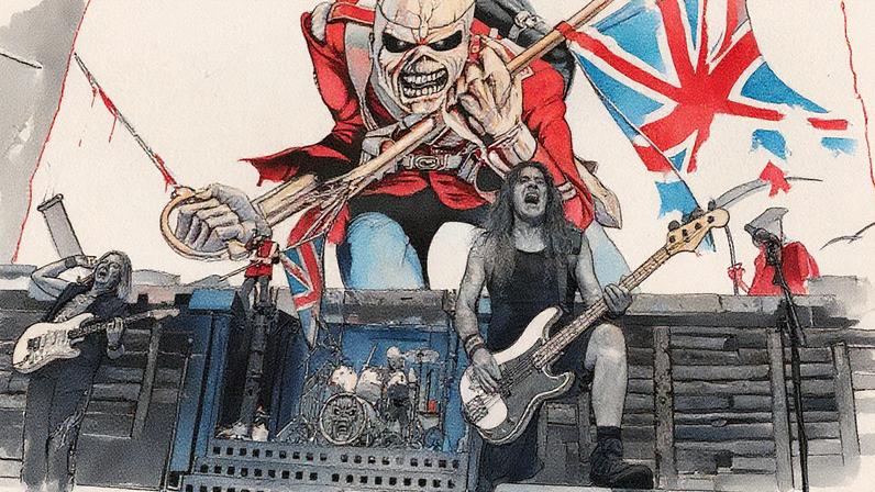 IRON MAIDEN — JOHN McMURTRIE